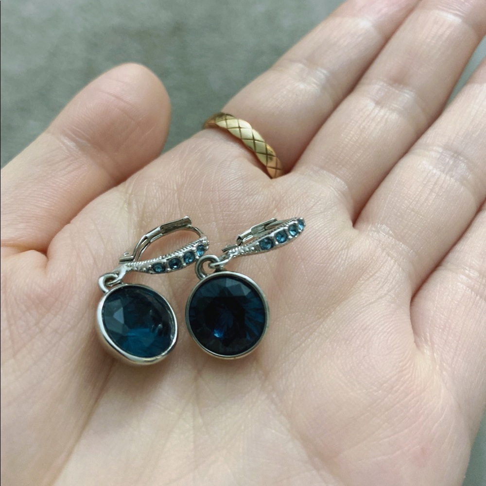 Givenchy earrings with Swarovski (costume)